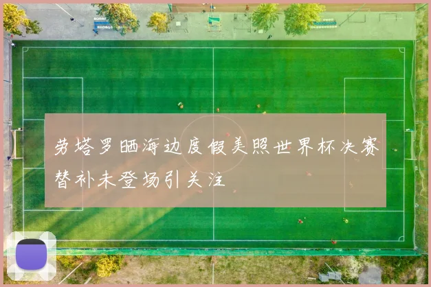劳塔罗晒海边度假美照世界杯决赛替补未登场引关注